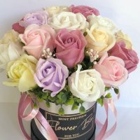 Кутия със сапунени рози, снимка 13 - Романтични подаръци - 35248273