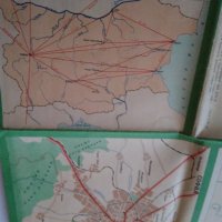 Карта на пътищата на НРБългария от 1962 г. , снимка 9 - Колекции - 36901450