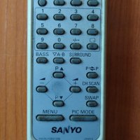 Дистанционно за телевизор Sanyo, снимка 1 - Дистанционни - 40720197