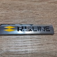 Renault R.S. Line Рено Р.С Лайн емблеми, снимка 1 - Аксесоари и консумативи - 32993415