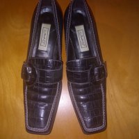 №38 Janet.D естествена кожа черни, снимка 4 - Дамски ежедневни обувки - 28448159