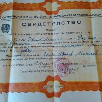 СВИДЕТЕЛСТВО ЗА КАДРИ НА С.Н.М.1948 г., снимка 6 - Антикварни и старинни предмети - 28074007