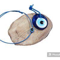 Талисман синьо око и гривна, снимка 2 - Ръчно изработени сувенири - 43707085