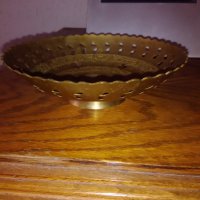 Стара бронзова купа/бонбониера., снимка 3 - Антикварни и старинни предмети - 27349180