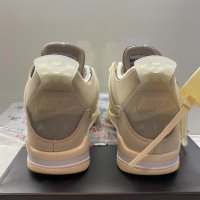 Jordan 4 Retro Off-White Sail Мъжки/Дамски Кецове 36-47EUR, снимка 12 - Кецове - 33021223