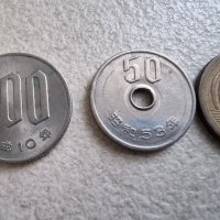 Монети. Япония. 1 ,5 ,10 ,50 ,100 йени . 5 бройки. , снимка 2 - Нумизматика и бонистика - 43436221