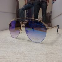Сини огледални слънчеви очила Авиаторски, снимка 1 - Слънчеви и диоптрични очила - 44080565