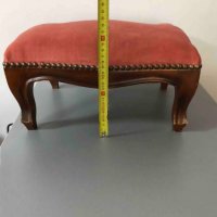 старо столче табуретка за крака антика footstool , снимка 3 - Антикварни и старинни предмети - 38267888