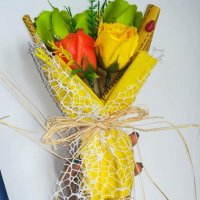 Букети със сапунени рози, снимка 16 - Изкуствени цветя - 37996844