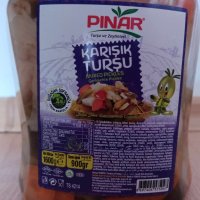 Турска смесена солена туршия PINAR 1,6 кг., снимка 1 - Други - 44112192