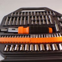 Отвертка с вложки и накрайници, комплект 78 части,Gadget tools Нови !, снимка 3 - Отвертки - 35339657