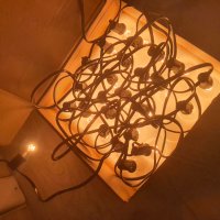 Струнни светлини Гирлянд светлина от 25 крушки парти лампички  декорация за кафе сватба рожден ден п, снимка 10 - Външни лампи - 40418762