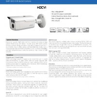 Dahua HAC-HFW1500D 5МP HDCVI Метална Водоустойчива Камера 80 Метра Нощно Виждане -40°С до +60°С, снимка 3 - HD камери - 26981573