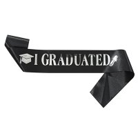 Абитуриентски шал: I Graduated - 5 Модела, снимка 2 - Шалове - 44070055