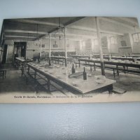 Стара пощенска картичка столова в католическо училище Франция, снимка 3 - Филателия - 43254920