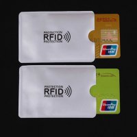 Защитно калъфче за безконтактна/RFID кредитна или дебитна карта, снимка 3 - Портфейли, портмонета - 27091289