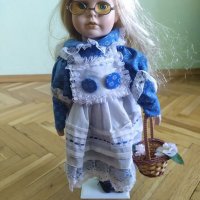 Немска ретро кукла - за декорация, снимка 1 - Декорация за дома - 40143233
