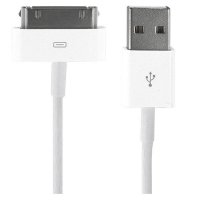 30 Pin USB кабел за зареждане за iPod iPhone 3 3GS 4 4S iPad 2 3, снимка 1 - USB кабели - 28646830