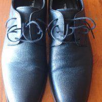 Класически обувки от релефна кожа - TEODOR, снимка 1 - Официални обувки - 33554642