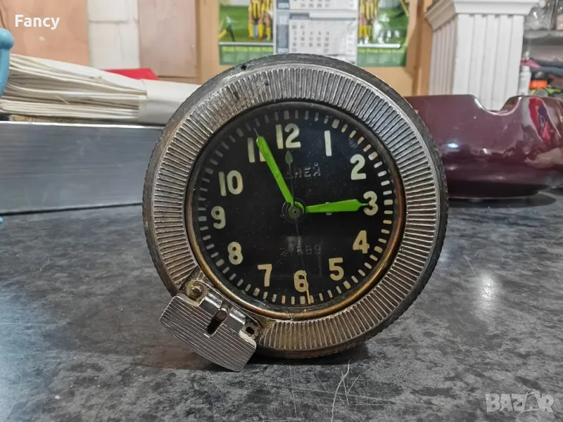 Механичен военен танков часовник 5дней, снимка 1