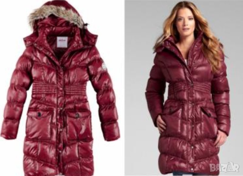 Дълго зимно яке Бордо John Baner, снимка 1