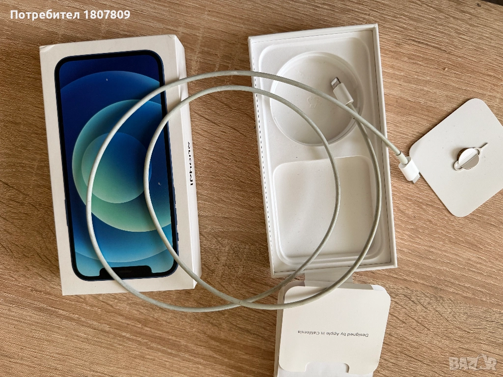 iPhone 12 - 128 GB Син, снимка 1