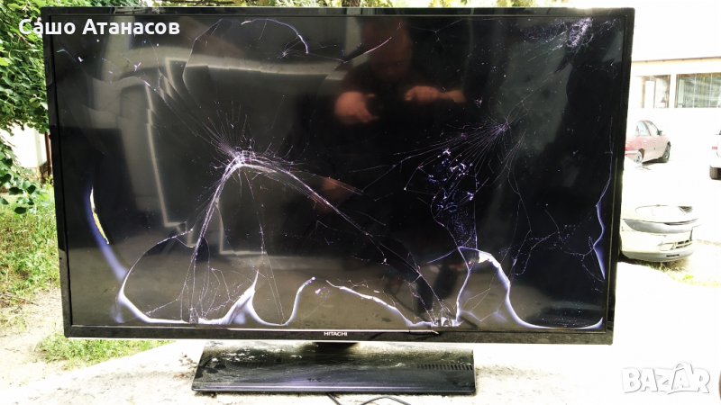 HITACHI 40HE4001 със счупена матрица ,17IPS12 ,17MB211S ,VES400UNDS-2D-N12 ,17WFM07 ,GE009RF1-V1.0, снимка 1