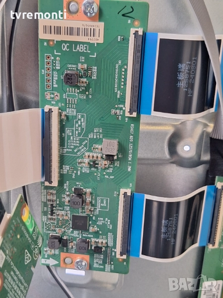 TCon BOARD,RSAG7.820.12570/ROH , за 50-инчов телевизор HISENSE Модел 50E7NQ , с дисплей JHD500H1U01-, снимка 1