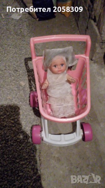 Кукла с количка, снимка 1