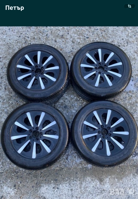 17” Мерцедес оригинални джанти 5х112 66,6 Mercedes, снимка 1