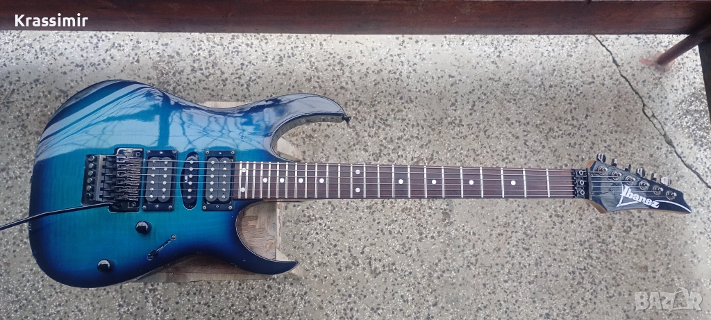 Ibanez RG 570 FM Transparent Blue., снимка 1