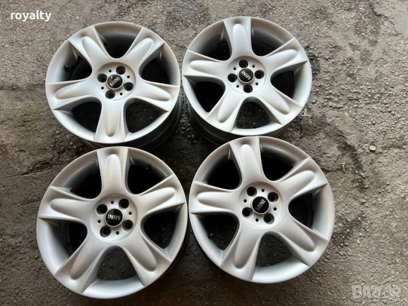 4х100 17 Джанти Лети Mini Cooper 4x100 Мини Купър оригинални, снимка 1