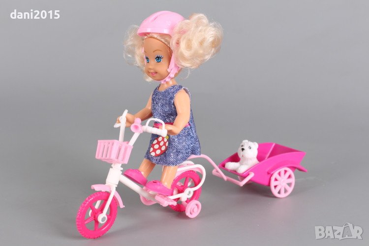Кукла с колело, снимка 1