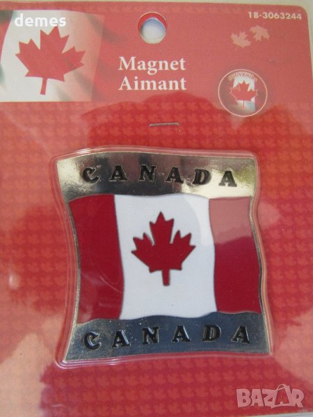  Метален магнит от Канада-серия-1, снимка 1
