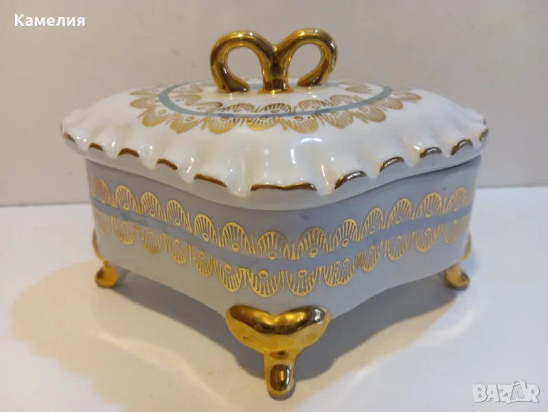 Кутия порцеланова, снимка 1