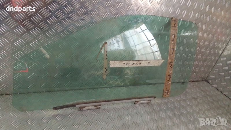 Стъкло врата Renault Twingo 2001г.(предно ляво), снимка 1