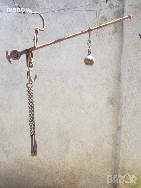 Стар кован кантар №1, снимка 1