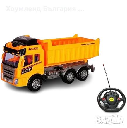 Детски камион с дистанционно волан, снимка 1