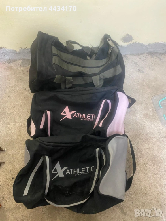 Спешно! 3 броя здрави спортни чанти – Включително оригинална военна чанта, снимка 1