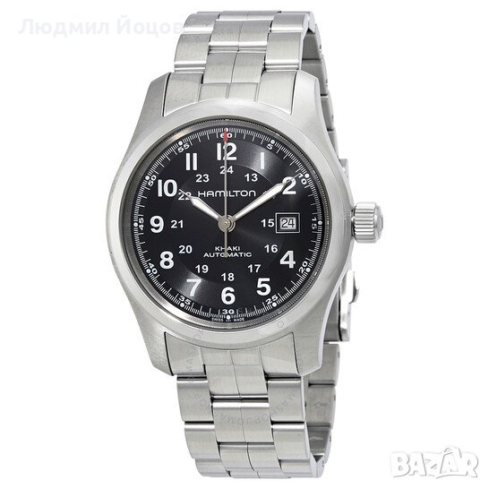 Продавам HAMILTON Khaki Field Automatic Men's Watch H70515137 НОВ - 1675.00 лв., снимка 1