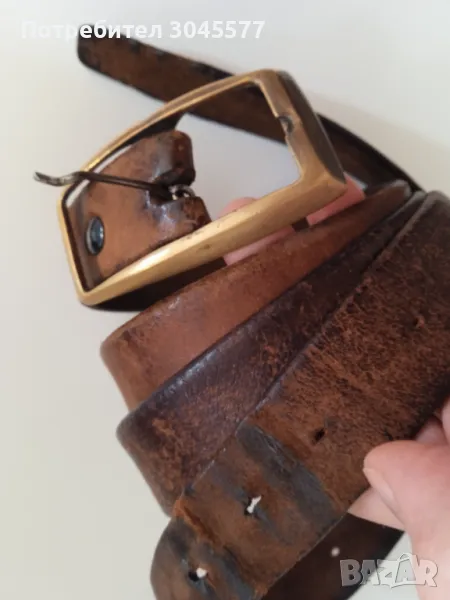 Колан мъжки естествена кожа (с забележка), снимка 1