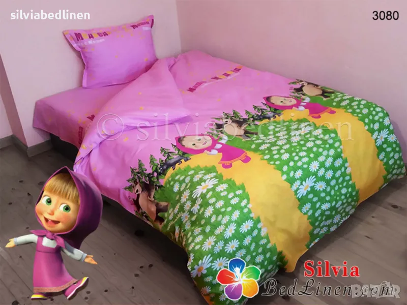 Детско спално бельо ранфорсСпайдърмен,Елза,Ана,Мики,Маша, снимка 1