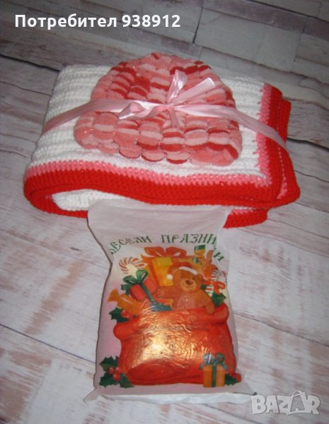 Бебешки зимен комплект "Коледа", снимка 1