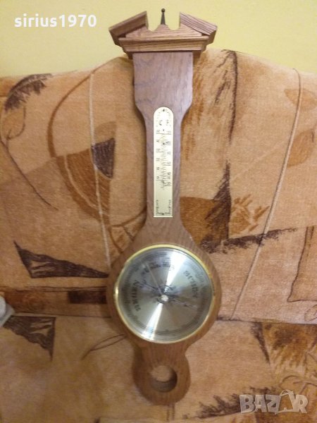 Термометър и барометър, снимка 1