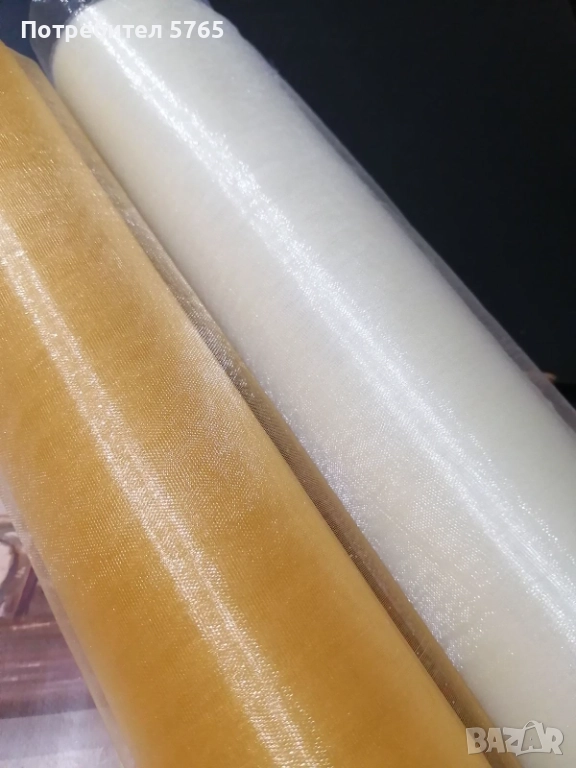 Ролки тюл органза, снимка 1