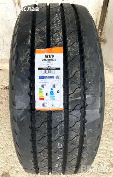 *НОВИ* 385/55 R22.5 + 385/55 R19.5 - РЕМАРКЕ и ПРЕДНИ, снимка 1