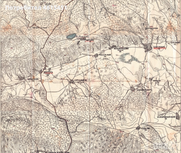 Купувам топографски карти, снимка 1