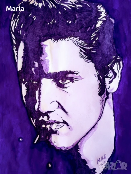 Елвис Пресли, портрет, снимка 1