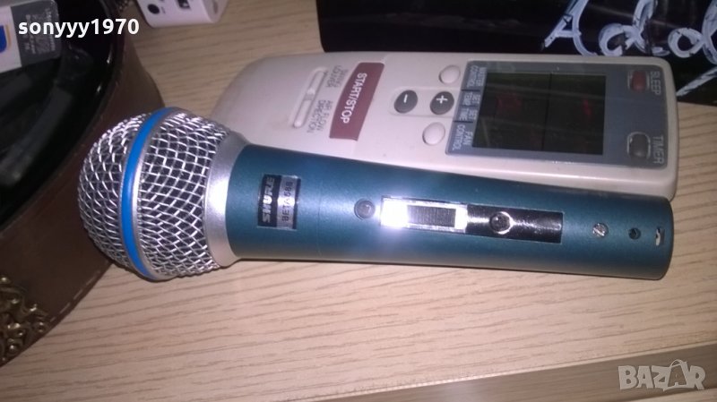 SHURE BETA SM58S-PROFI MIC-ВНОС ШВЕИЦАРИЯ, снимка 1