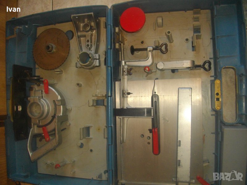 AEG-West Germany-К-т Приставки За Бормашина-Старо Качество-Ръчен/Настолен Циркуляр/Паралели/Шмиргел, снимка 1